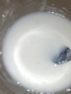 A picture of orange sugar glaze.