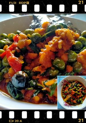 Foto resep Oseng tempe leunca kemangi