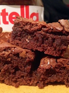 A picture of Nutella Cake.