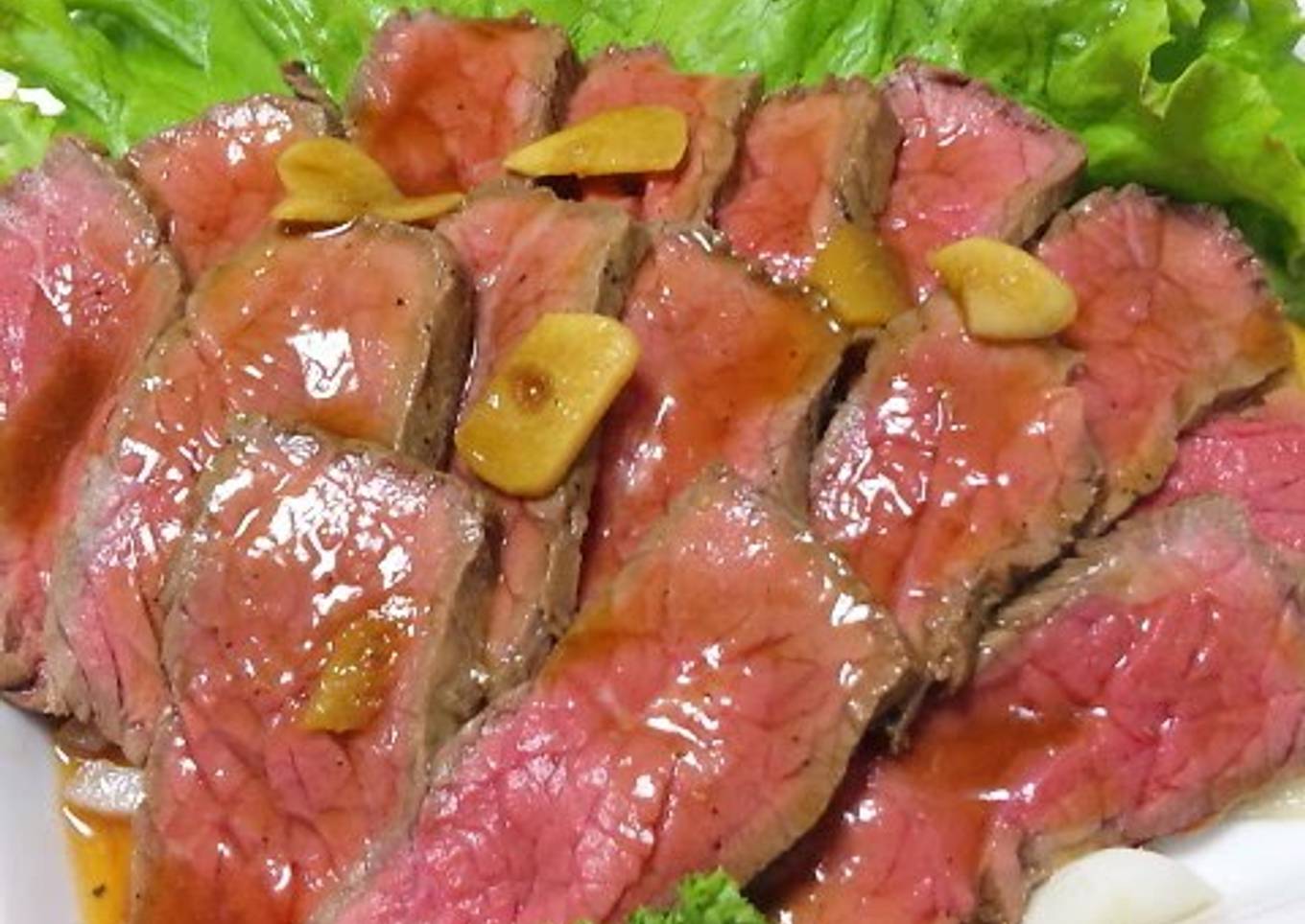 Easy "Roast" Beef Made in a Frying Pan