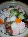 Simple Ozoni (Clear Soup with Mochi Blocks)