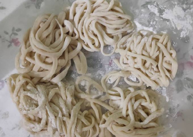 Standar Resep buat Mie Sehat Kenyal Tanpa Telur Tanpa Penggiling dijamin nagih banget