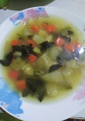Una foto de Sopa de verduras