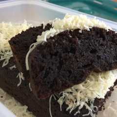 A picture of Brownies panggang.