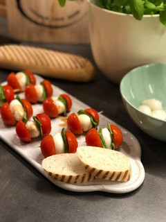 Una foto de Ensalada Italiana Caprese