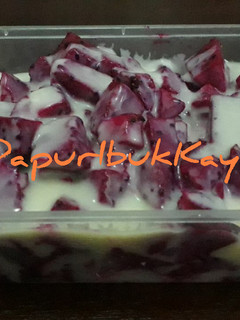 Foto resep 92 Salad Buah Naga Yogurt