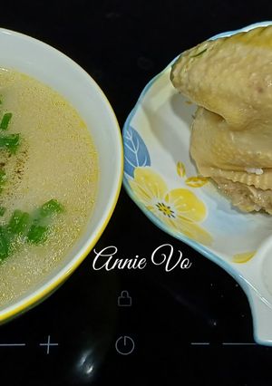 Hình của món Cháo gà.