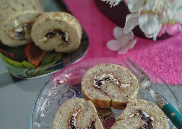 33.2~ Banana Chiffon Roll Cake *Gluten-free & Dairy-free