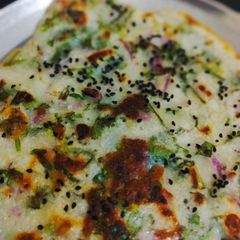 A picture of Rice flour chila.