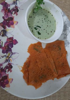 காரா நீர் தோசை செய்முறை முக்கிய புகைப்படம்