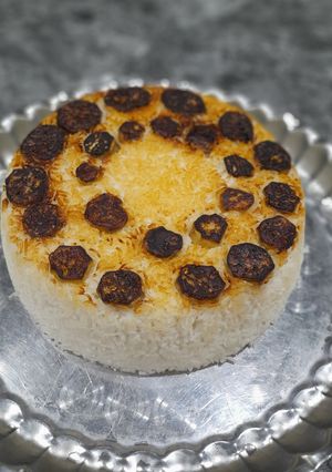 عکسی از دستور تهدیگ بادمجان