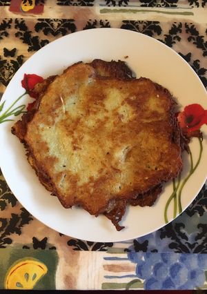 A picture of Potatoes pancakes (zemiakové placky).