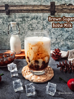 Foto resep Boba Milk (es)