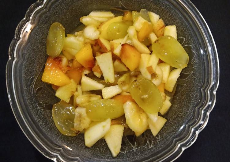 Steps to Make Perfect Fruit chaat