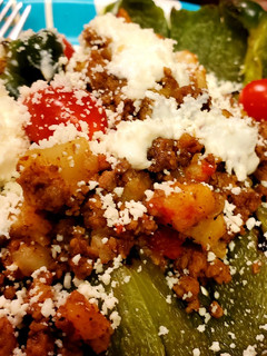 A picture of Poblano Stack.
