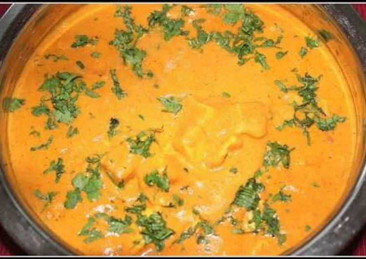 Recipe of Perfect Shahi paneer