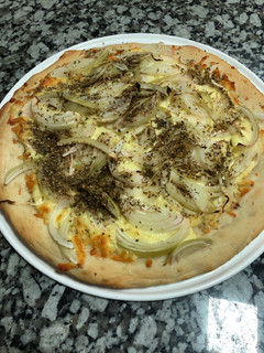 Una foto de Pizza casera