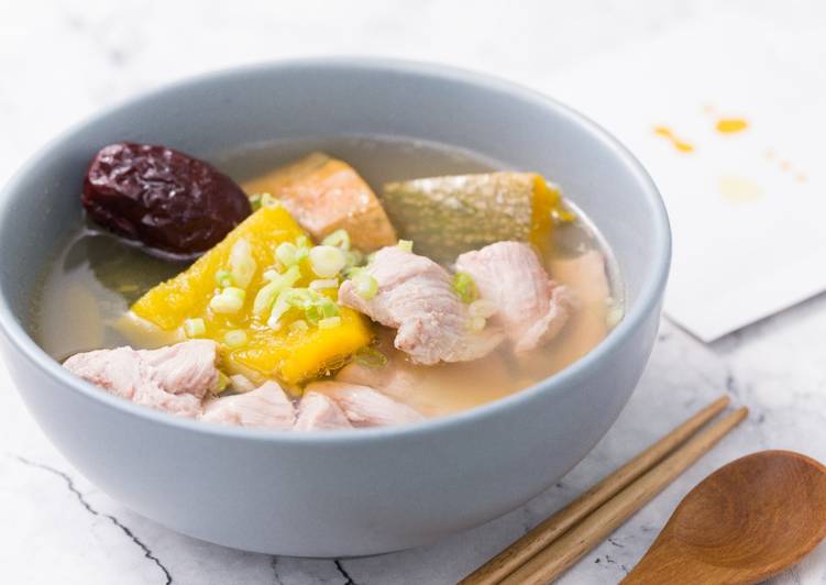 活力雙耆南瓜豬湯
