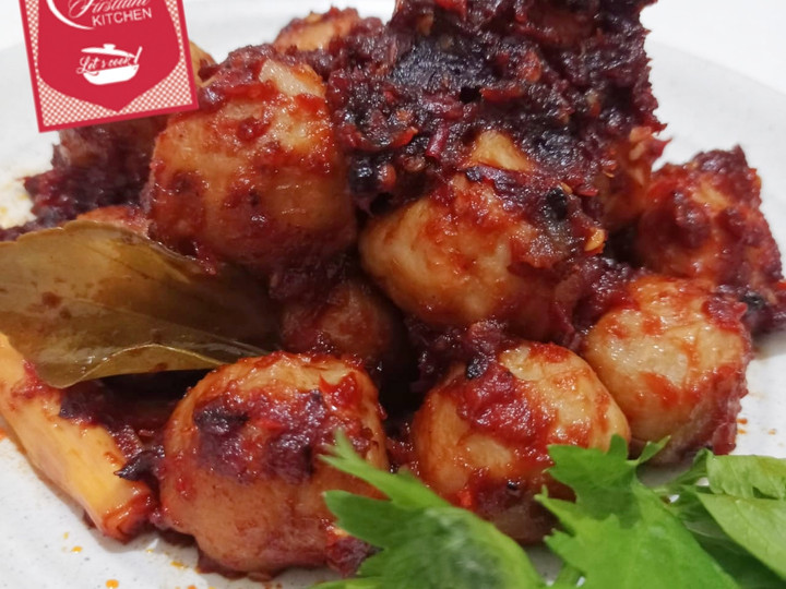 Resep: 333. Bakso Bakar BUMBU MERAH Enak Dan Mudah