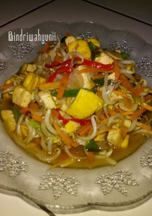 Foto resep Tumis Tauge & Tahu Kuning