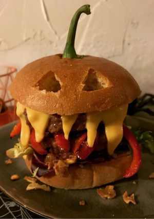 Une photo de ☆Hamburger d’Halloween☆