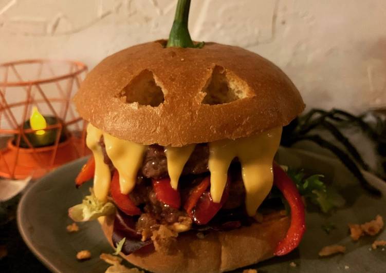 La Recette Pas à Pas ☆Hamburger d’Halloween☆