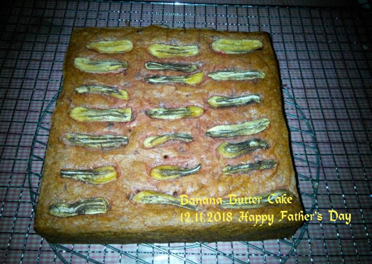 Banana Butter Cake Hny 2 Telur Enak - Lembut- Special Father Day
