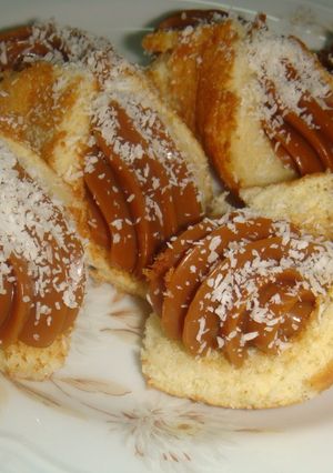 Una foto de Pañuelitos de dulce de leche