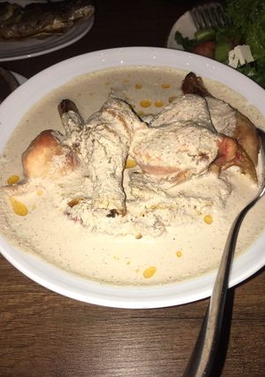 عکسی از دستور ساتیسوی غذای گرجستان
