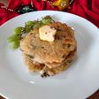 Paneer potato pancake