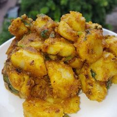 A picture of Besani aloo Jeera.