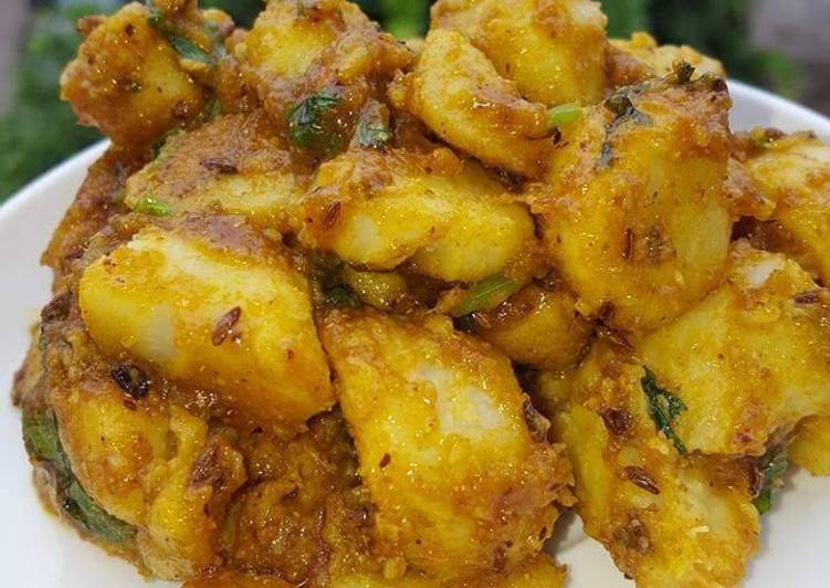 Simple Way to Prepare Ultimate Besani aloo Jeera