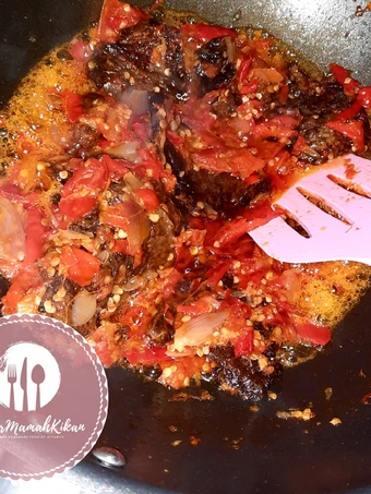 Langkah Gampang Membuat Resep Dendeng batokok / dendeng balado yang Bisa Manjain Lidah Anti Ribet, Mantap Sekali