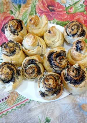 Фото Булочки с маком.