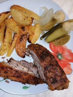 Fűszeres sült csülök 🐷🧄🥔 recept fotója