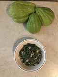 Stir-Fried Chayote Shoots with Garlic