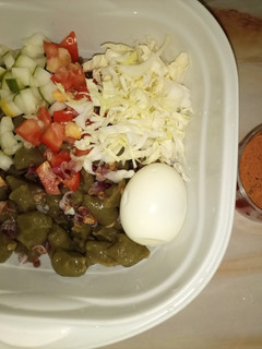 A picture of Beans dumplings (Dan wake).