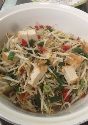 Foto resep Tumis sayuran dan tahu