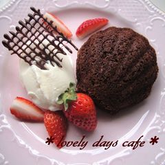A picture of Chocolate Madeleine with 1 Egg.