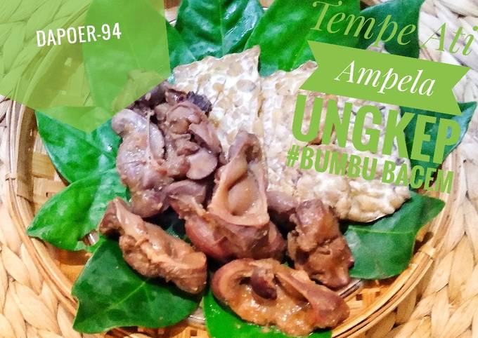 110.Tempe Ati Ampela Ungkep#Bumbu Bacem