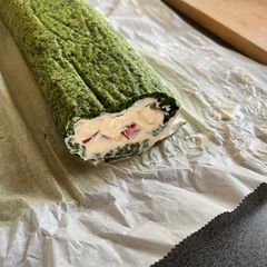 A picture of Spinach roulade.