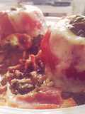 Katie's stuffed tomatoes