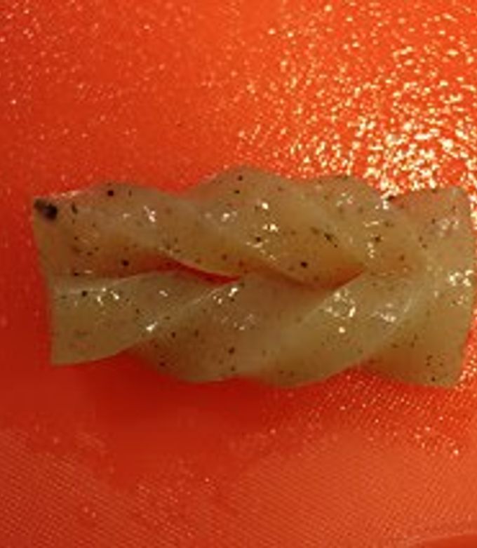 A picture of Decorative Tied Konnyaku.