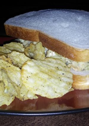 A picture of Kim's Chicken Salad.