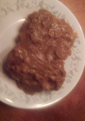 A picture of Crock pot salisbury steak.