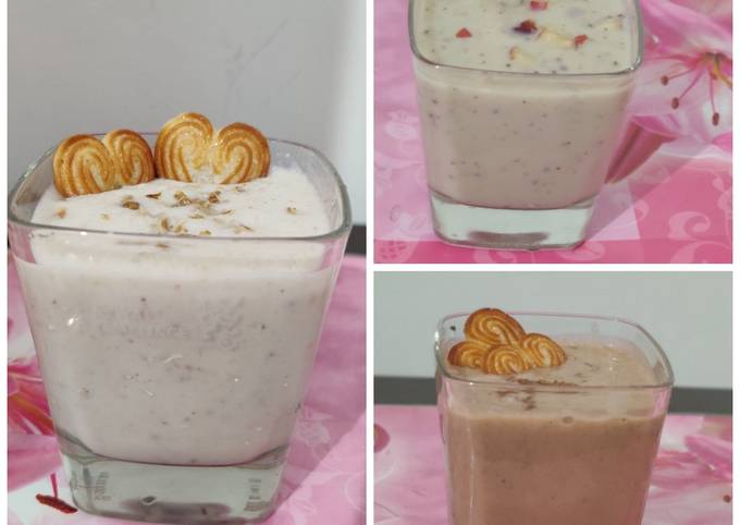 Recipe: Delicious Banana smoothie in three different styles