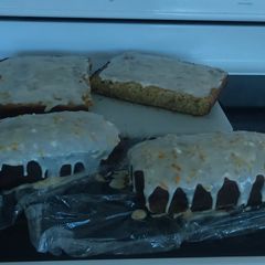 A picture of Orange Zucchini Cake.