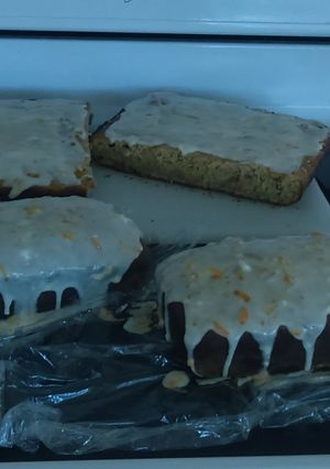 A picture of Orange Zucchini Cake.