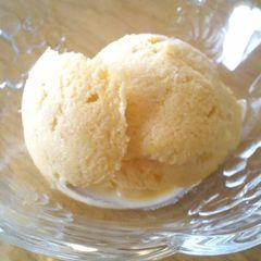 A picture of Vanilla Ice Cream With No Cream.