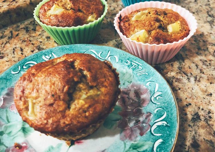 Cupcake De Banana Com Uva Passa Receita Por Ana Wilk